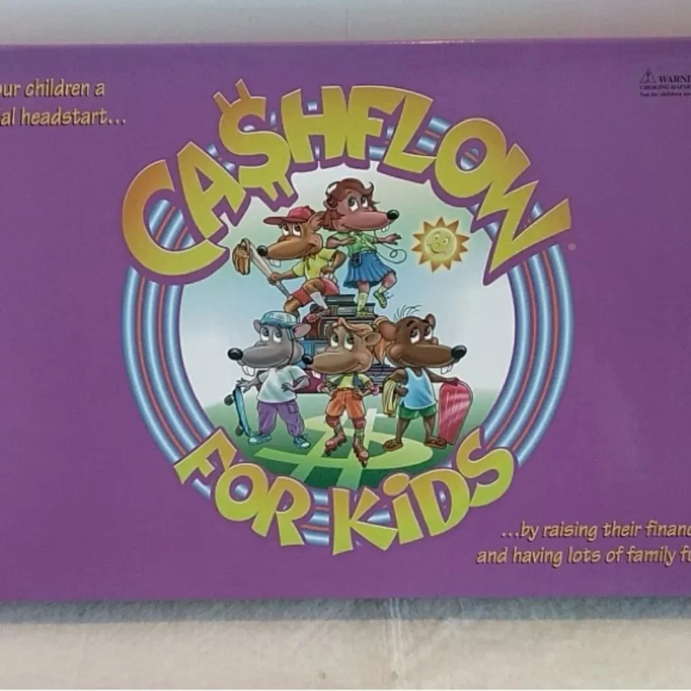 Cashflow for Kids Board Game Like NEW Give your Kids a Fun Financial head start - Picture 1 of 15